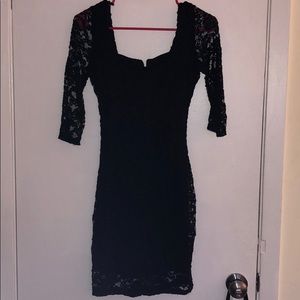 Black Lace Dress